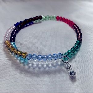 Beautiful Multicolored Memory Bracelet